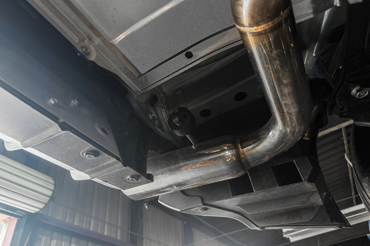 2022-Present Toyota GR86 Subaru BRZ BOSO Style Muffler Delete Burnt Tip Cat Back Exhaust
