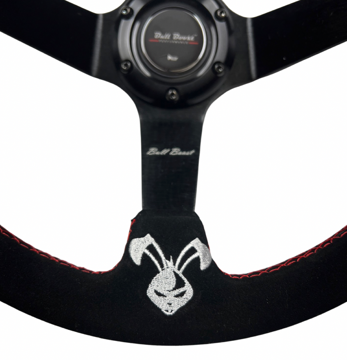 Rising Sun Suede Steering Wheel + Hub Adapter Kit For Toyota Corolla, Hilux Pickup