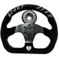 Quadro Flat Racing Steering Wheel + Hub Adapter Boss Kit for Civic, Del Sol, Integra