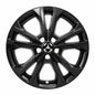 Coast To Coast Wheel Cover 17 Inch 5 Double Spoke Black Set Of 4