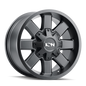 ION 141 141 SATIN BLACK 17X9 8-170 18MM 125.2MM 141-7970B18