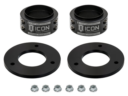 ICON Alloys 2021-2025 Ford F-150 Raptor .5-2.5" Lift Front Attitude Adjustment Collar Leveling Kit