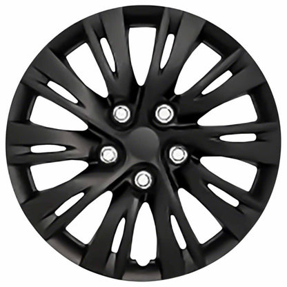Coast To Coast Wheel Cover 15 Inch 10 Spoke Gloss Black Set Of 4