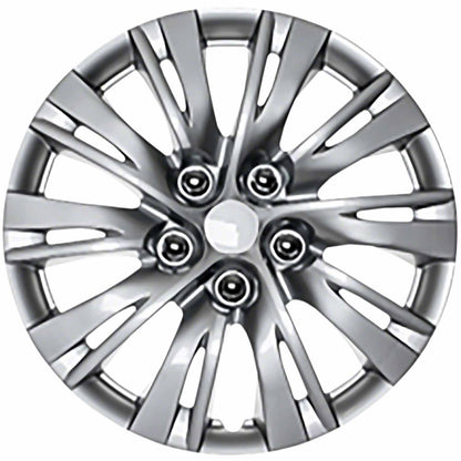 Coast To Coast Wheel Cover 15 Inch 10 Split Spoke Silver Set Of 4