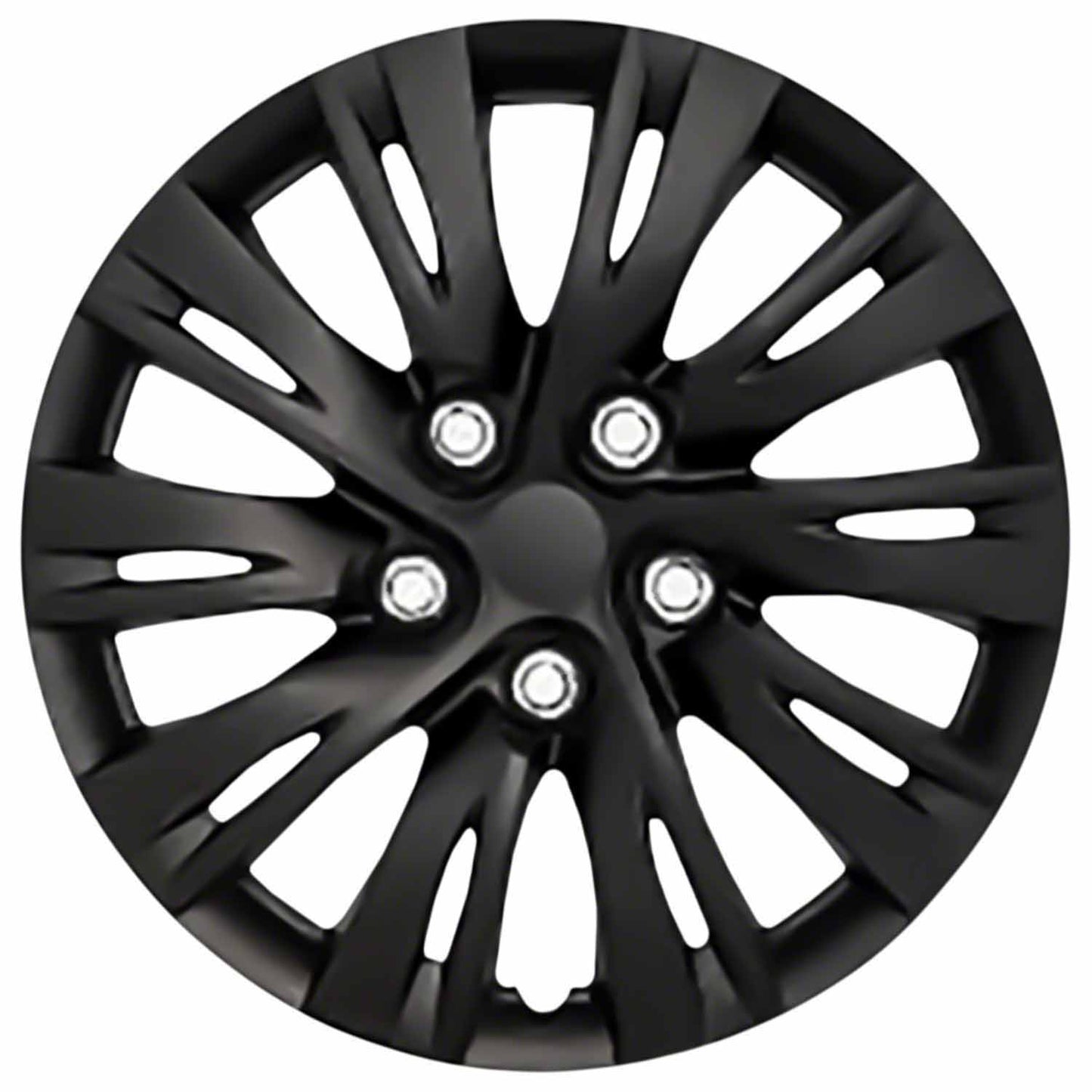 Coast To Coast Wheel Cover 16 Inch 10 Spoke Gloss Black Set Of 4