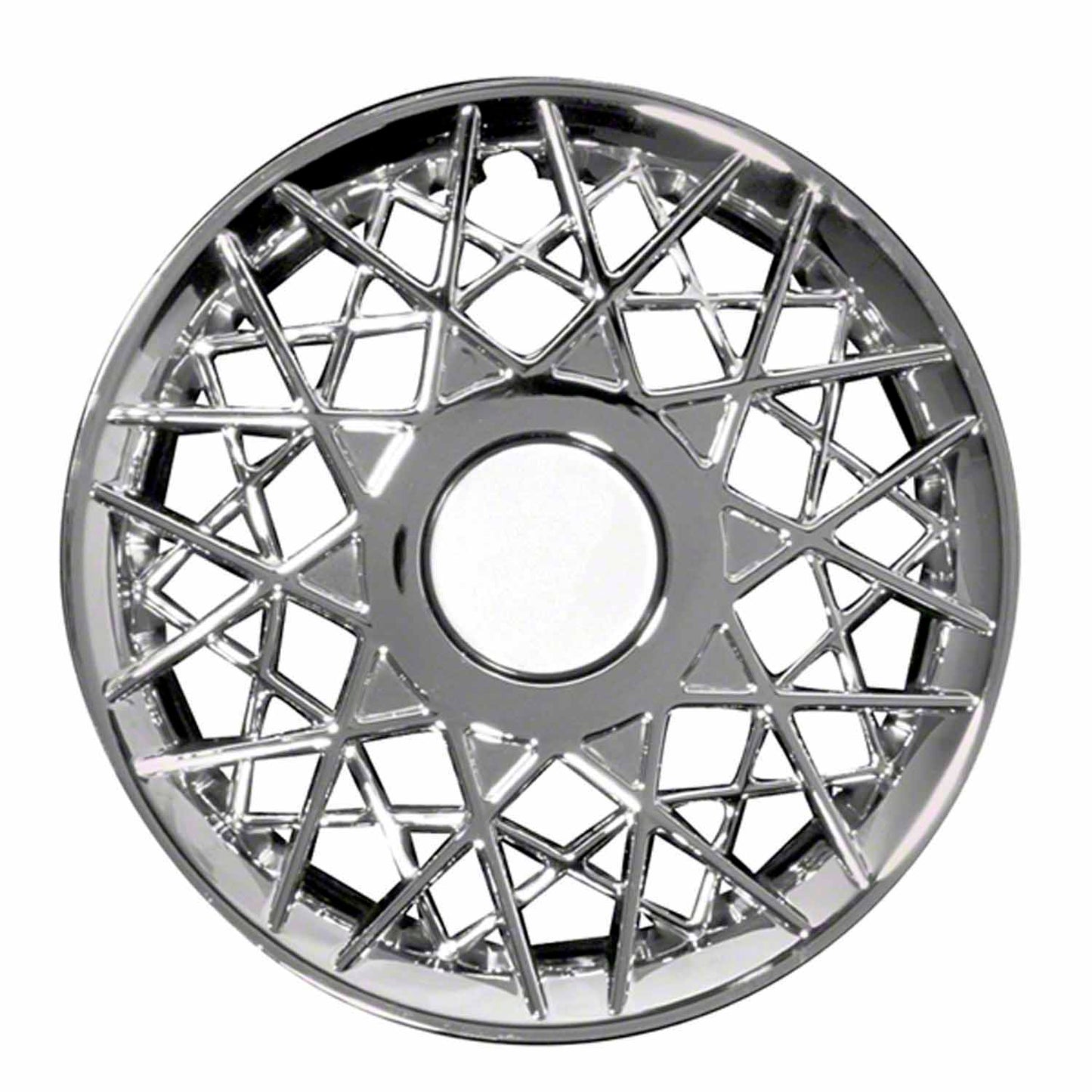 Coast To Coast Wheel Cover 16 Inch Lace Design Chrome Set Of 4