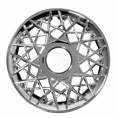 Coast To Coast Wheel Cover 16 Inch Lace Design Chrome Set Of 4