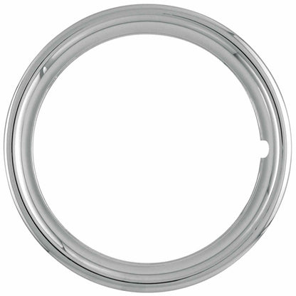 Coast To Coast Wheel Trim Ring 15 Inch Dia Inch Chrome Steel Set Of 4