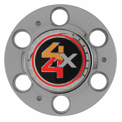 Coast To Coast Wheel Center Cap Chrome 4X4 Logo On 4 Aluminum Set Of 4