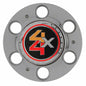 Coast To Coast Wheel Center Cap Chrome 4X4 Logo On 4 Aluminum Set Of 4