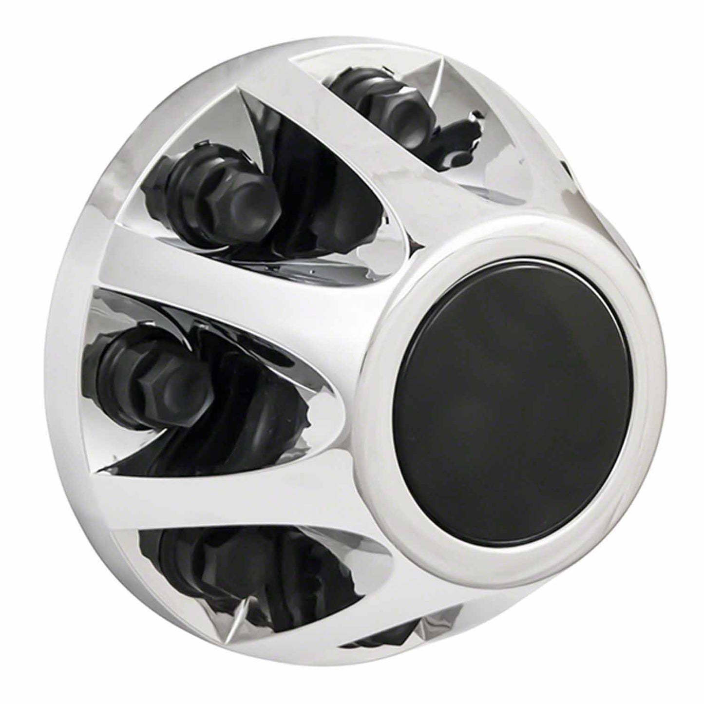 Coast To Coast Wheel Center Cap Chrome Plated Aluminum Set Of 2