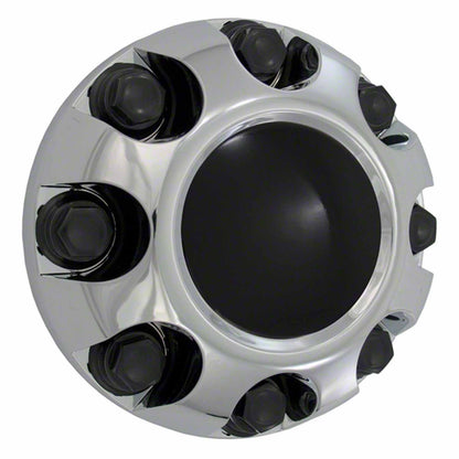 Coast To Coast Wheel Center Cap Chrome ABS Set Of 4 Bolt-On Lug Covers