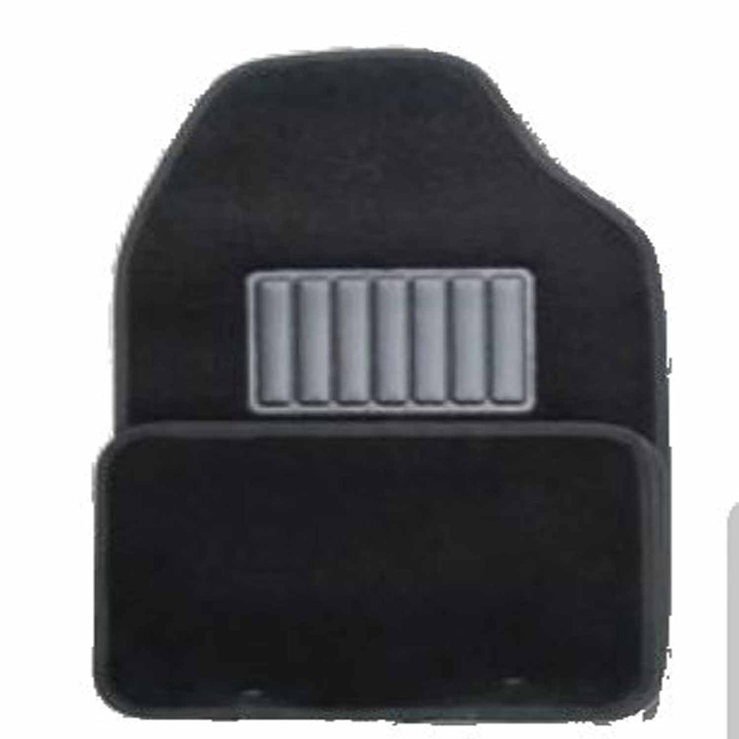 Coast To Coast Floor Mat Univ Black Carpet Heel Pad Set Of 4