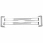Coast To Coast Grille Insert Bar 4 Piece Emblem Cutout Chrome ABS