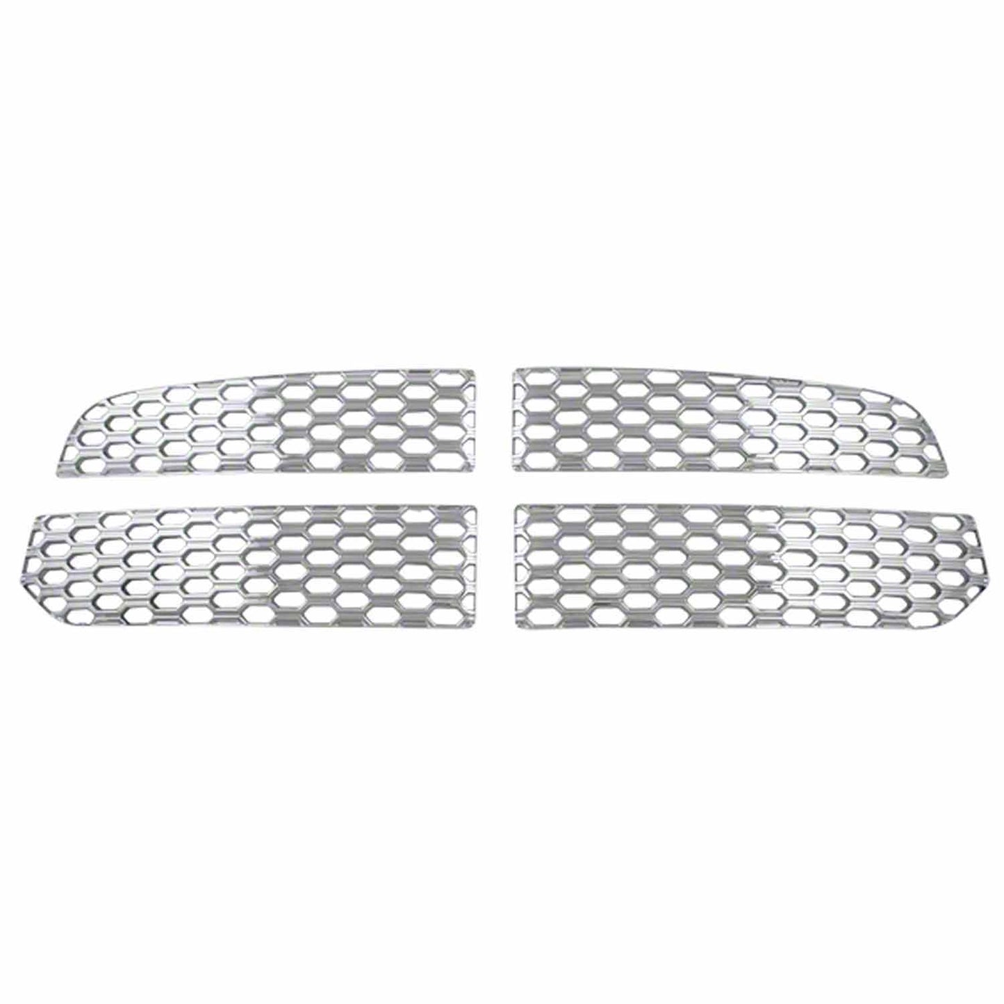Coast To Coast Grille Insert Honeycomb 4 Piece Chrome ABS