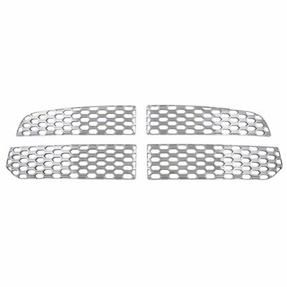 Coast To Coast Grille Insert Honeycomb 4 Piece Chrome ABS