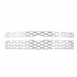 Coast To Coast Grille Insert Overlay Emblem Cutout Chrome Plated ABS
