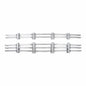 Coast To Coast Grille Insert Overlay 2 Piece Chrome Plated ABS