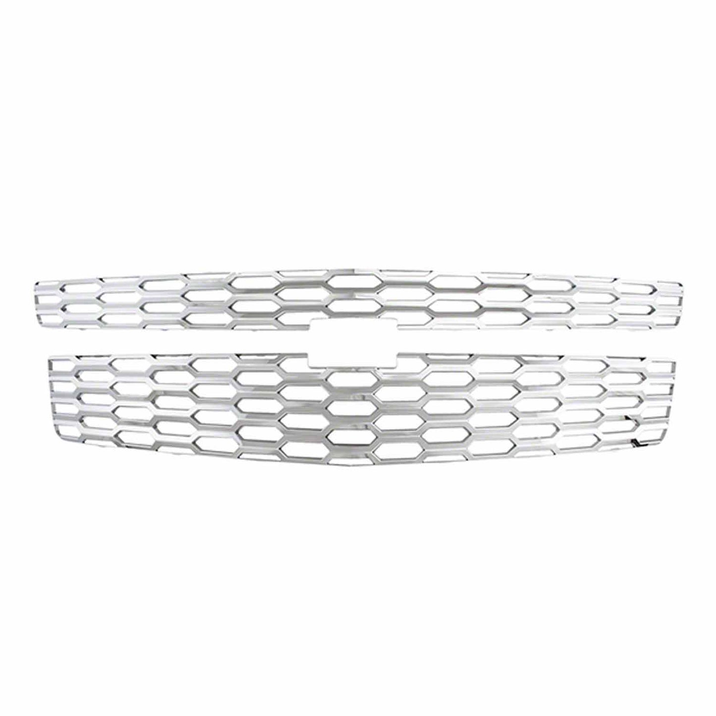 Coast To Coast Grille Insert Overlay 2 Piece Chrome Plated ABS