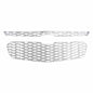 Coast To Coast Grille Insert Overlay Honeycomb 2 Pc Chrome ABS