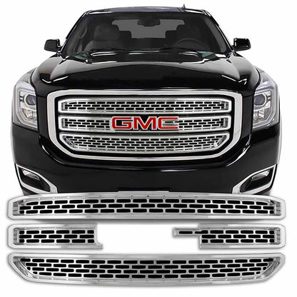 Coast To Coast Grille Insert Overlay Mesh 4 Pc Chrome ABS