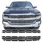 Coast To Coast Grille Insert Overlay 2 Piece Chrome Plated ABS