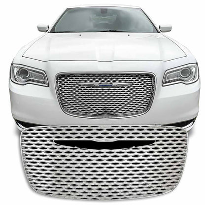 Coast To Coast Grille Insert Overlay Mesh 1 Pc Chrome ABS
