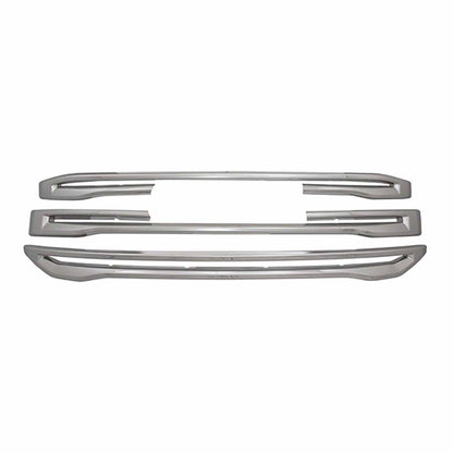 Coast To Coast Grille Insert Overlay 3 Piece Chrome Plated ABS