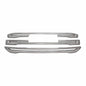 Coast To Coast Grille Insert Overlay 3 Piece Chrome Plated ABS