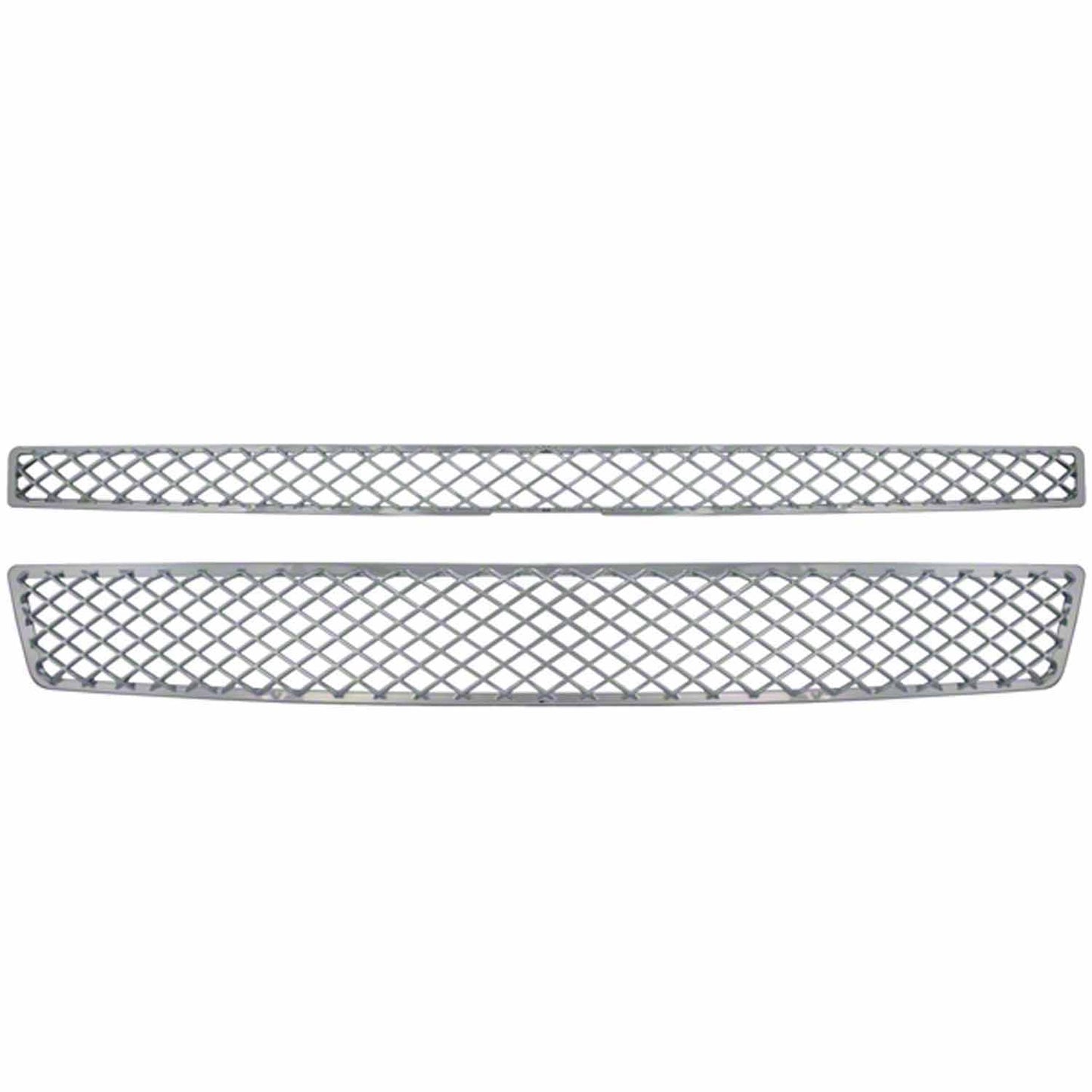 Coast To Coast Grille Insert Overlay Mesh 2 Pc Chrome ABS