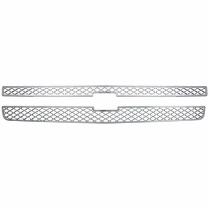 Coast To Coast Grille Insert Overlay Mesh 2 Pc Chrome ABS