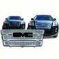 Coast To Coast Grille Insert Overlay Mesh Style 1 Piece Chrome ABS