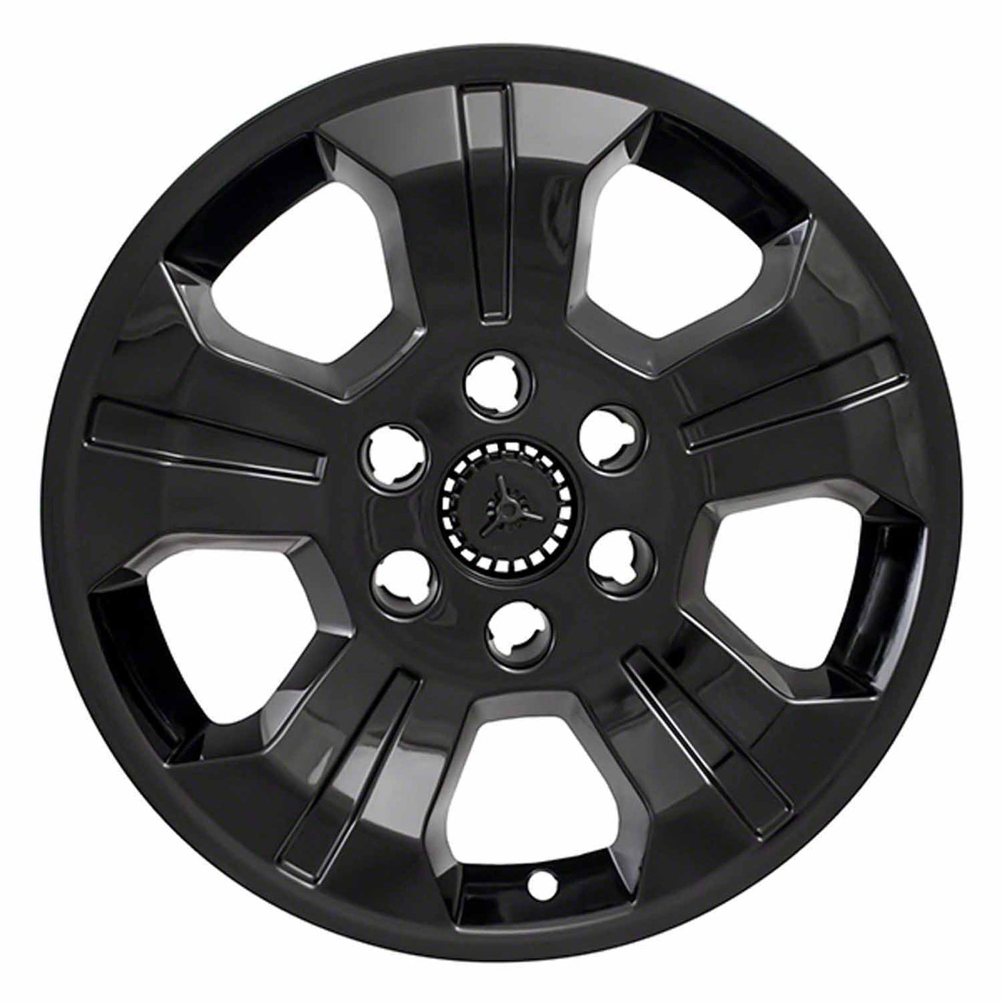 Coast To Coast Wheel Cover 18 Inch 5 Spoke Black Set Of 4
