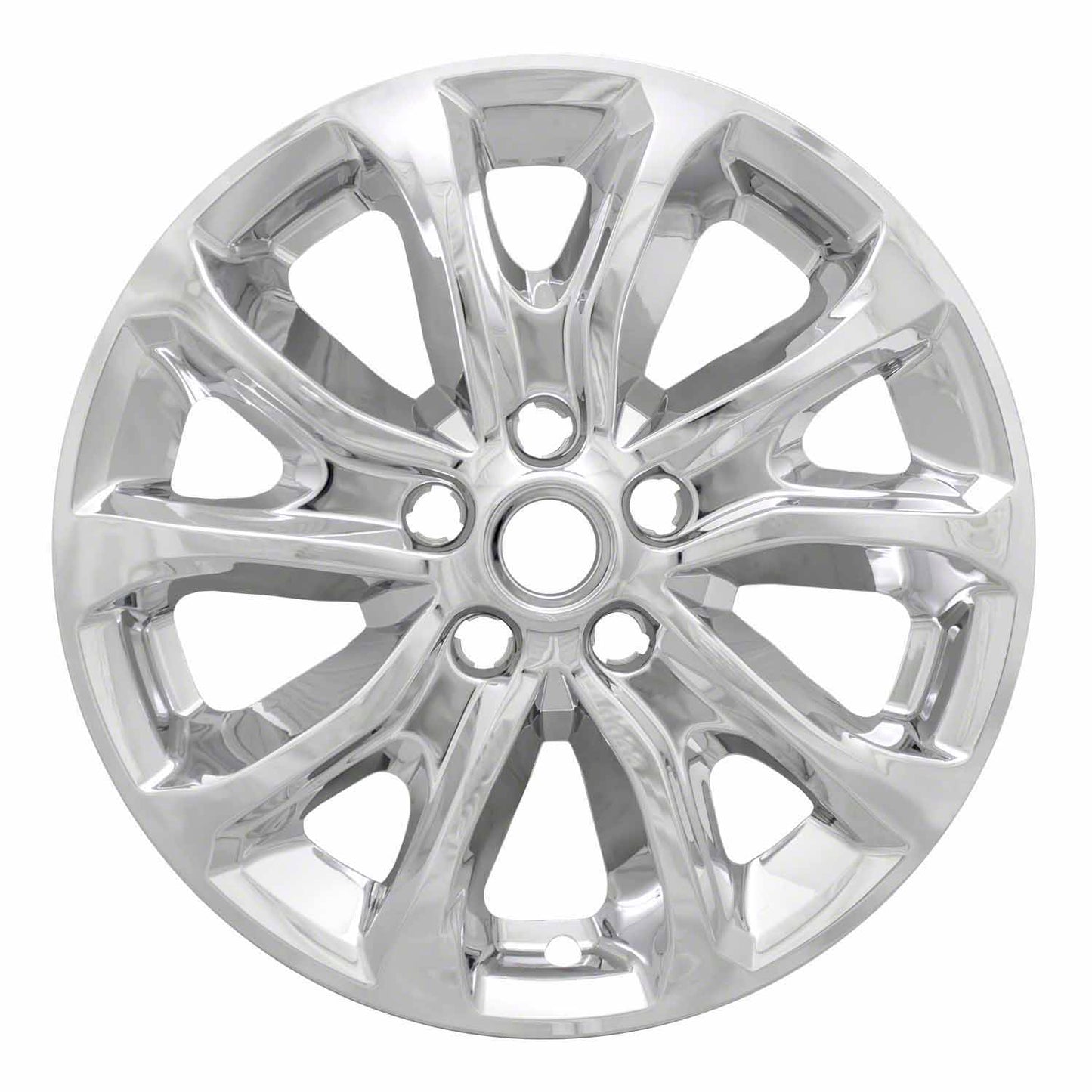 Coast To Coast Wheel Cover 17 Inch 5 V-Spoke Chrome Set Of 4