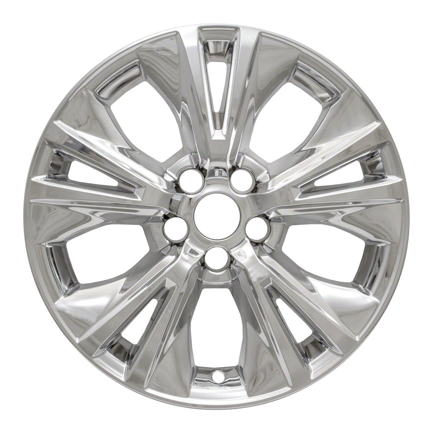 Coast To Coast Wheel Cover 18 Inch 5 V-Spoke Chrome Set Of 4