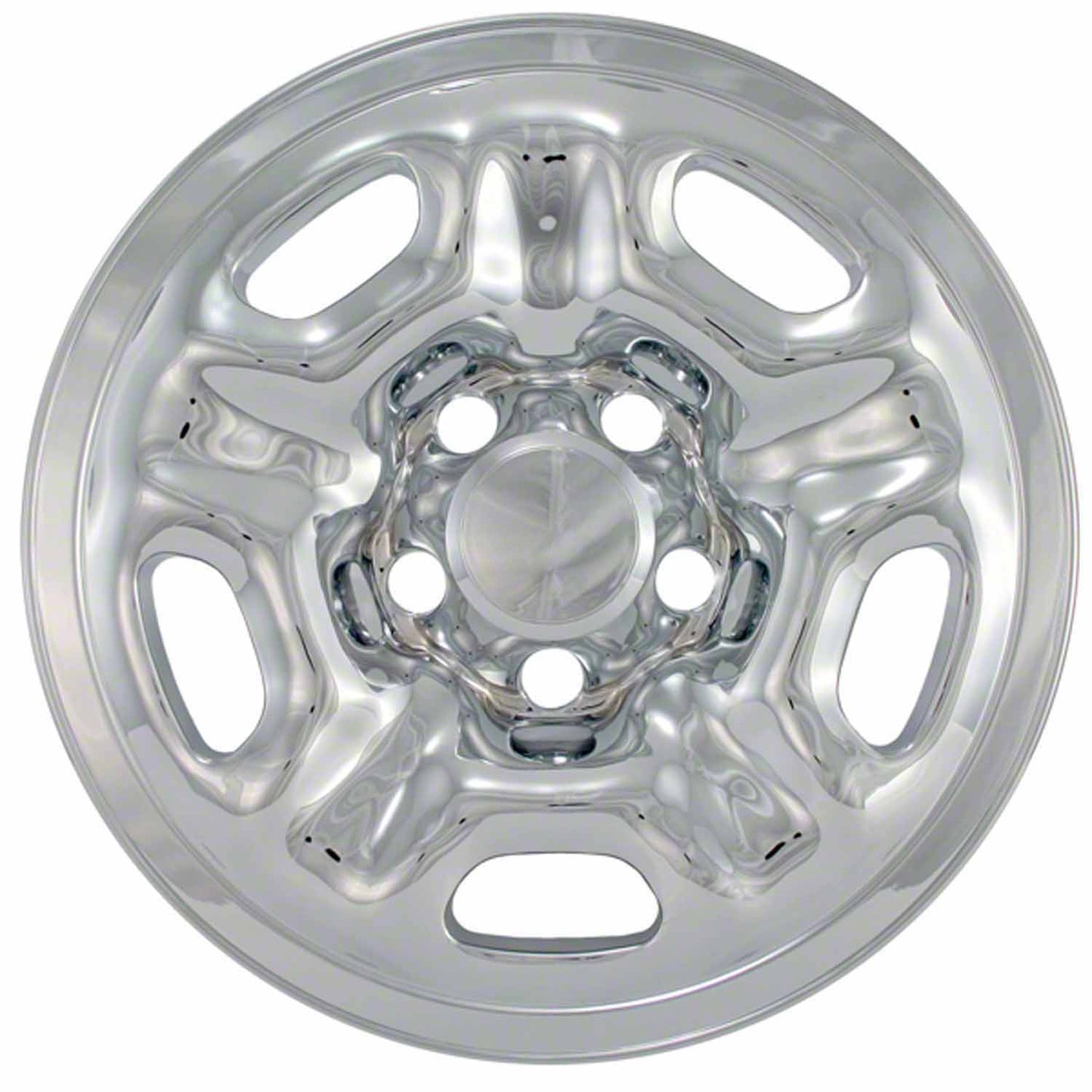 Coast To Coast Wheel Cover 15 Inch 5 Hole Chrome Set Of 4 Steel
