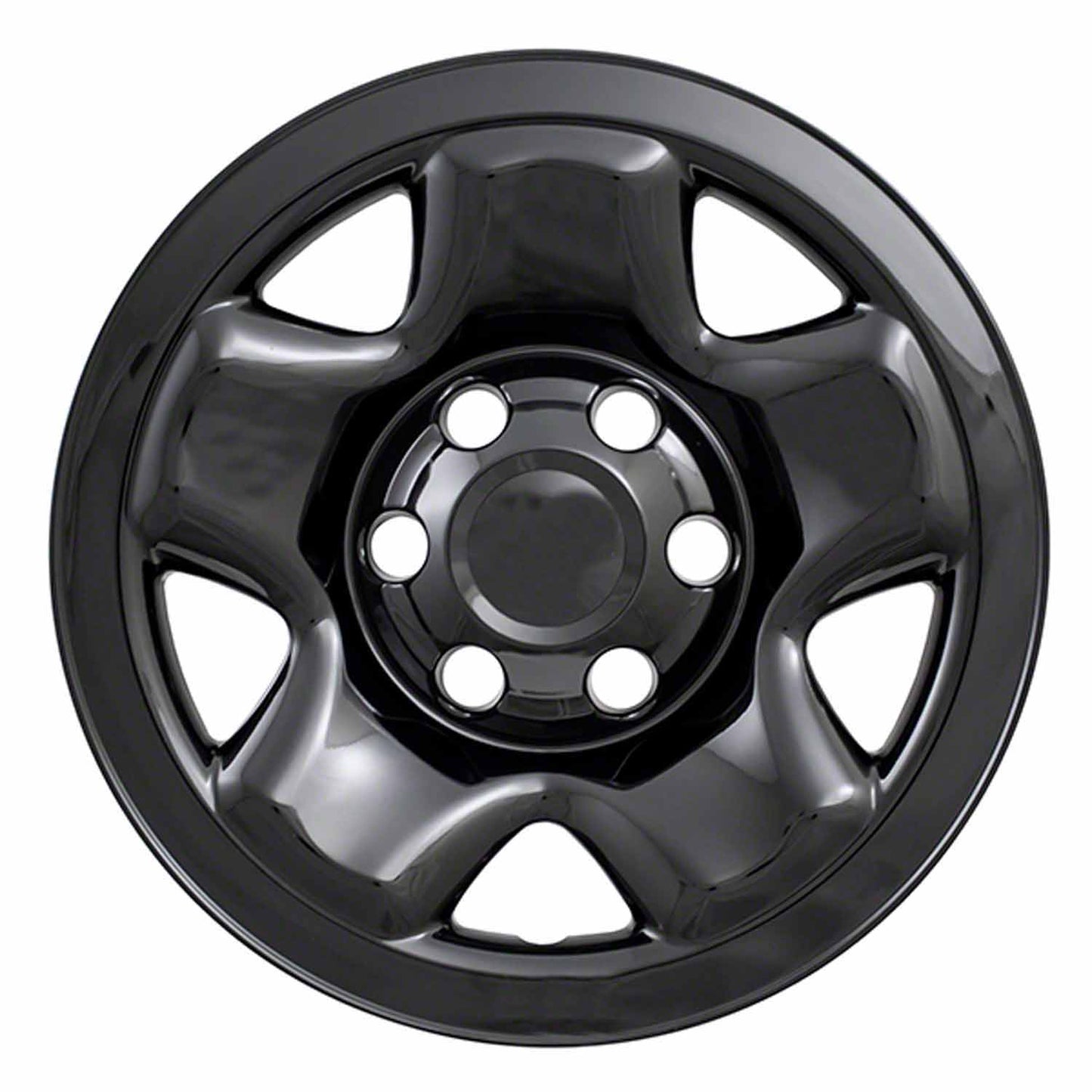 Coast To Coast Wheel Cover 16 Inch 5 Spoke Gloss Black Set Of 4