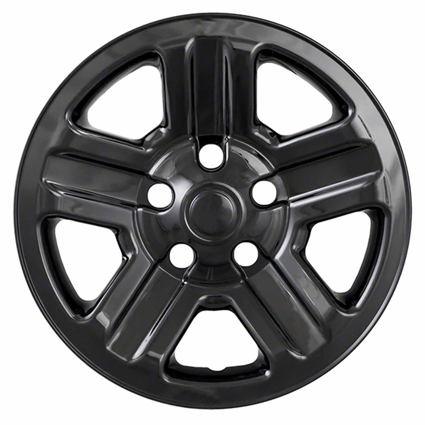 Coast To Coast Wheel Cover 16 Inch 5 Spoke Gloss Black Set Of 4