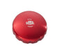 2-5/8 Billet Twist Fuel Cap - Red Anodized - 34045206