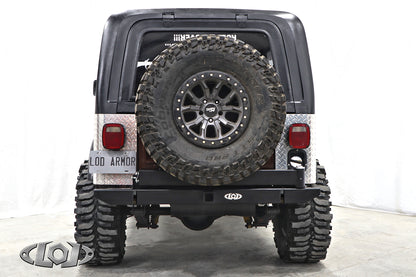 CJ Destroyer Expedition Series Rear Bumper W/ Tire Carrier