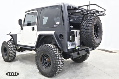 TJ/LJ/YJ Destroyer Expedition Series Rear Bumper W/ Tire Carrier