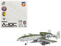 Fairchild Republic A-10C Thunderbolt II Attack Aircraft "355th Fighter Wing 354th Fighter Squadron Bulldogs" (2020) United States Air Force 1/144 Diecast Model by JC Wings  free shipping USA