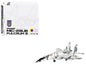 Mikoyan MiG-29UB Fulcrum-B Fighter Aircraft "Vasylkiv Air Base Ukraine" (2021) Ukrainian Air Force 1/72 Diecast Model by JC Wings  free shipping USA