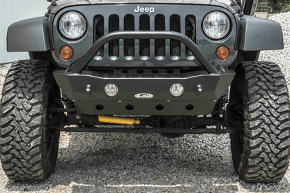 JK Destroyer Shorty Front Bumper W/ Bull Bar