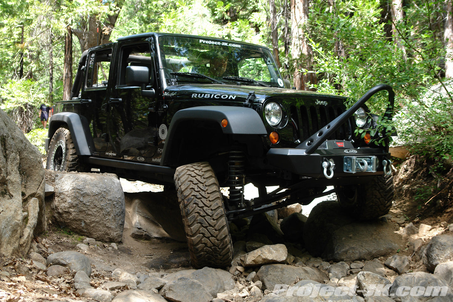 JK Signature Series Shorty Front Bumper W / Stinger Guard