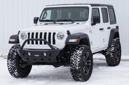 JL/JT Destroyer Shorty Front Bumper W/ Bull Bar