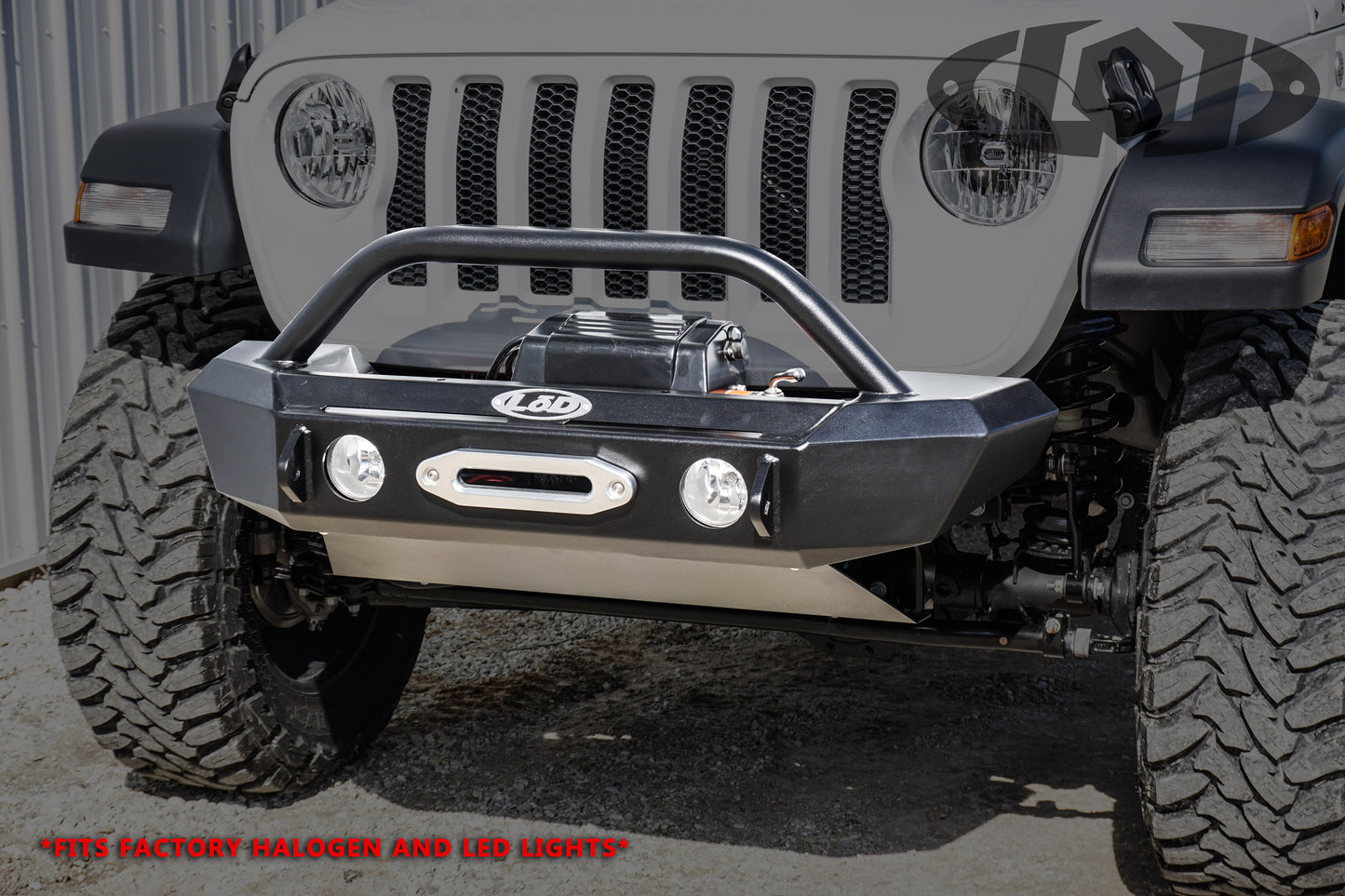JL/JT Signature Series Shorty Front Bumper W/ Bull Bar
