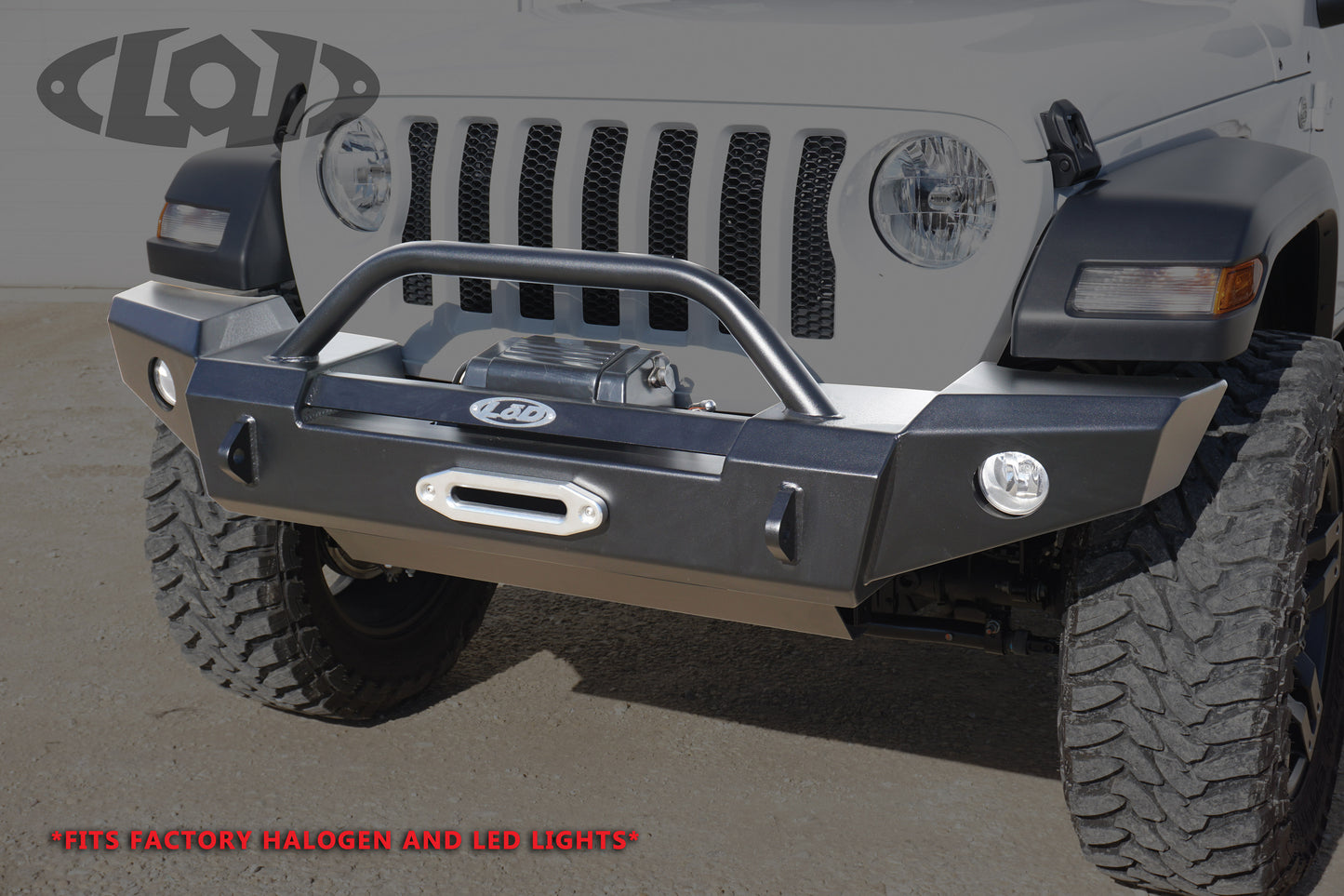 JL/JT Signature Series Full Width Front Bumper W/ Bull Bar