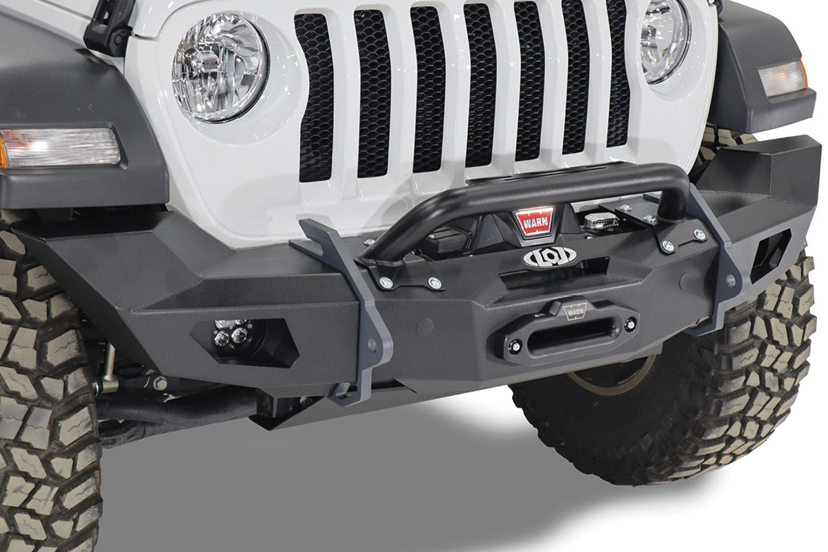 JK/JL/JT Black Ops Full Width Winch Front Bumper