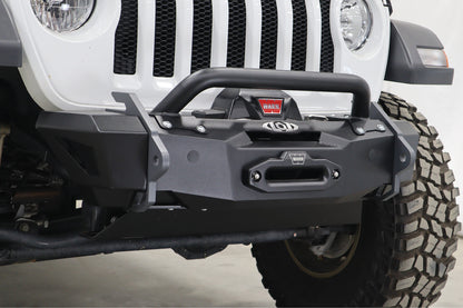 JK/JL/JT Black Ops Stubby Winch Front Bumper